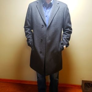 - John W Nordstrom Wool Overcoat - 42